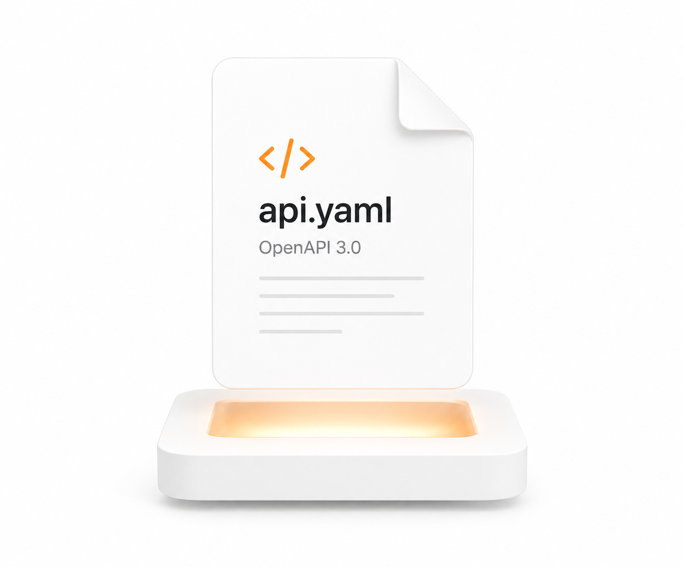 Upload your OpenAPI spec.
